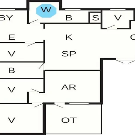 12 Person In Lokken-by Traum * Løkken